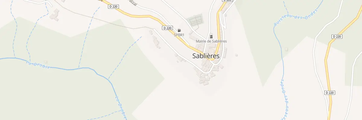 Plan du 5016 Le Village à Sablières