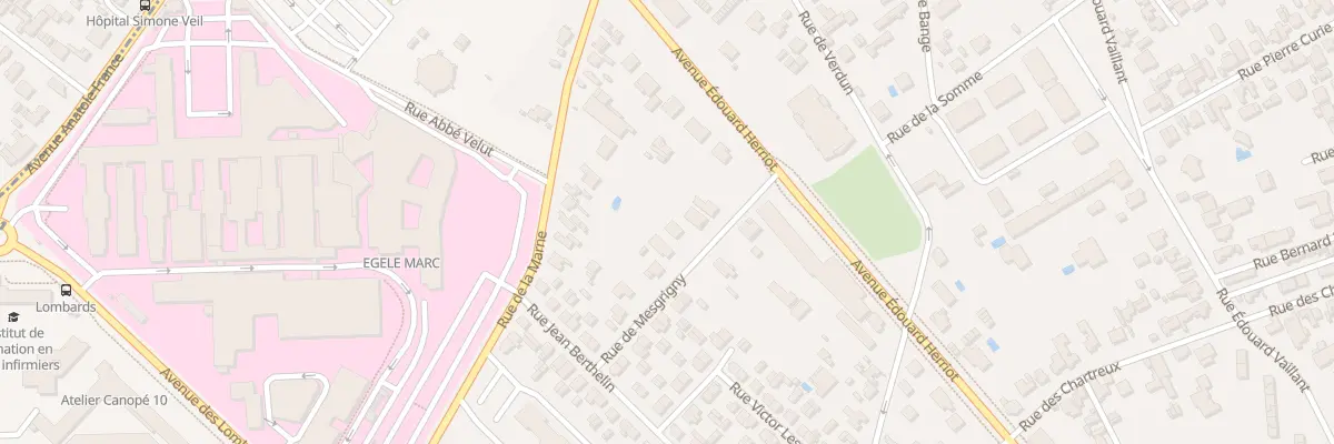 Plan du 12 Rue de Mesgrigny à Troyes