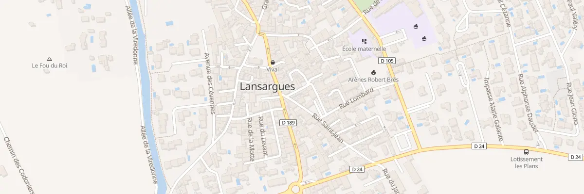 Plan du 14 Rue Saint Jean à Lansargues
