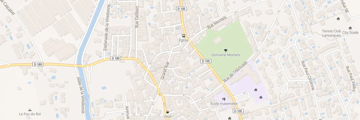 Plan du 21 Rue Montels à Lansargues