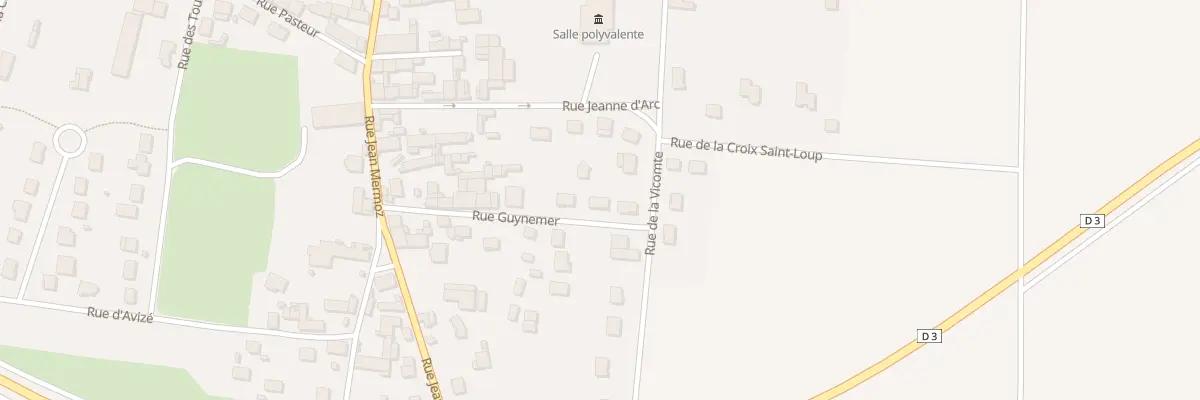 Plan du 13 Rue Guynemer à Plivot