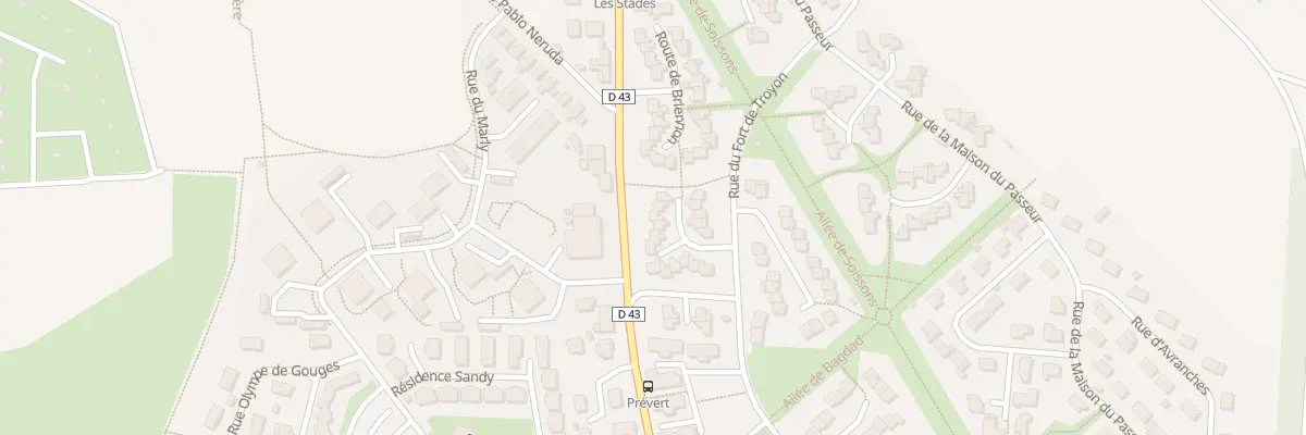 Plan du 31 Rue du Fort de Troyon à Mably