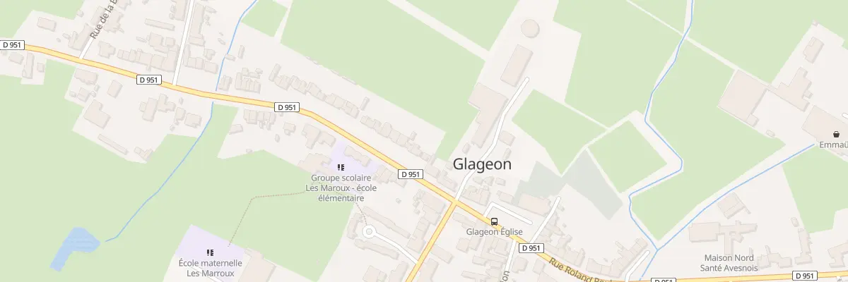 Plan du 7 Rue Charles Desquilbet à Glageon