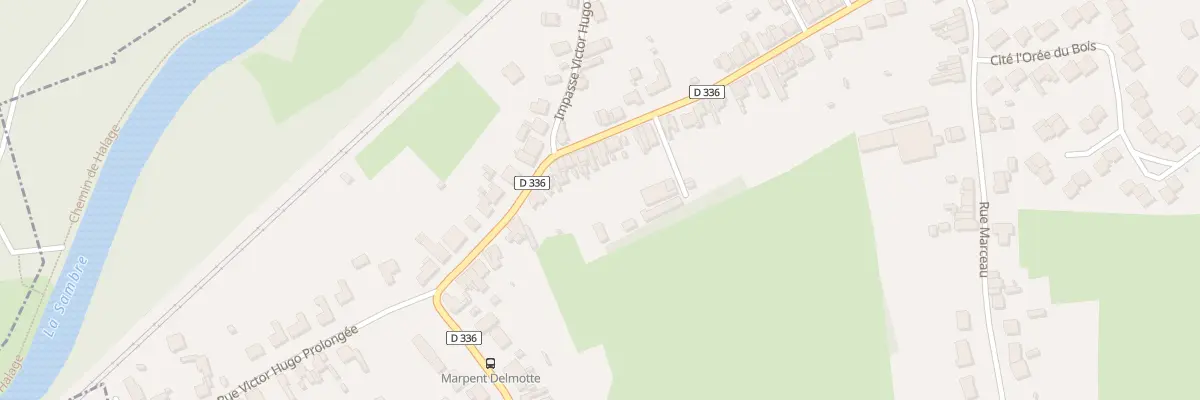 Plan du 113 Rue Victor Hugo à Marpent