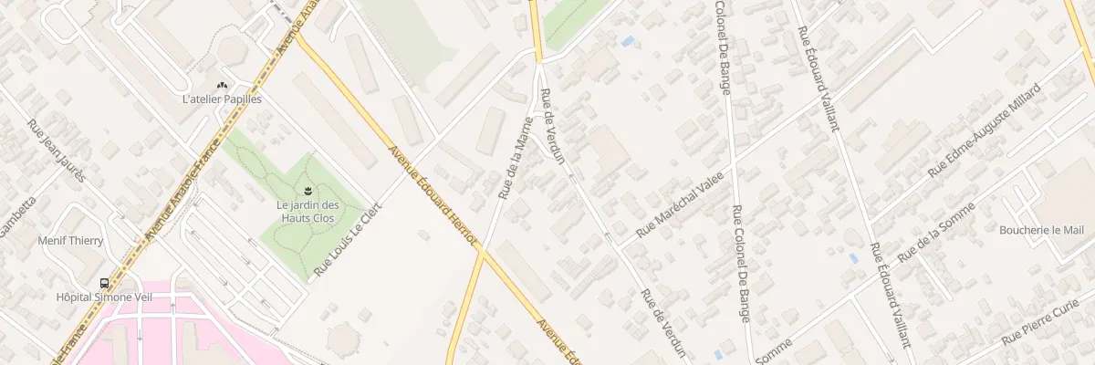 Plan du 38 Rue de Verdun à Troyes