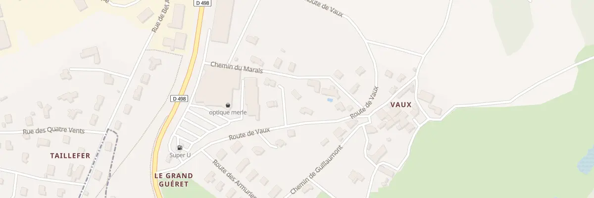 Plan du 3 Rte de Vaux à La Tourette