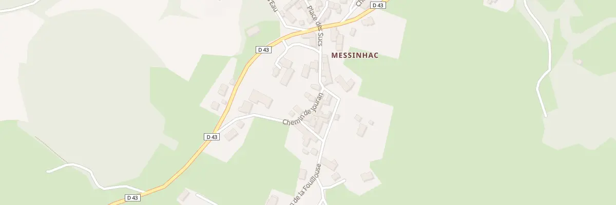 Plan du 5122 Messinhac à Bessamorel
