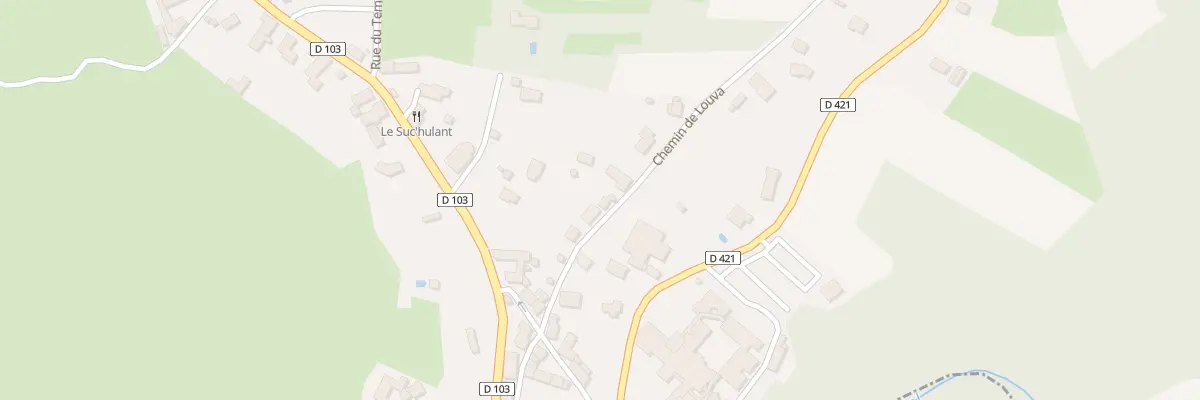 Plan du 115 Che de Louva à Beaux