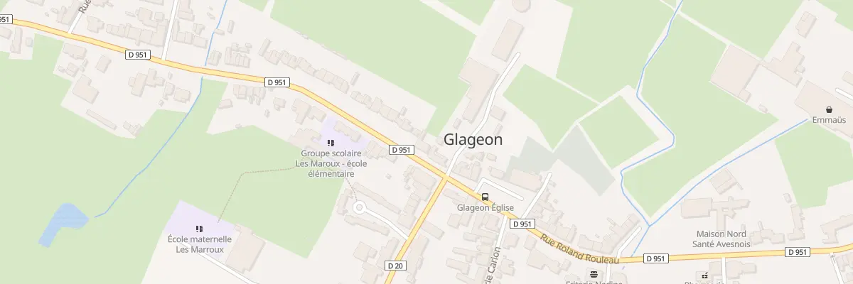 Plan du 3 Rue Charles Desquilbet à Glageon