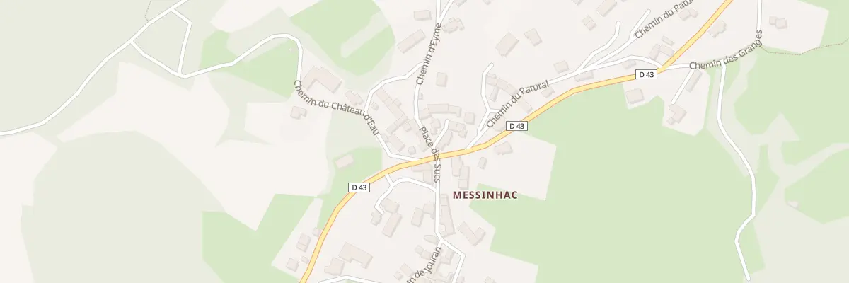 Plan du 5093 Messinhac à Bessamorel
