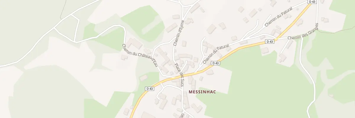 Plan du 5107 Messinhac à Bessamorel