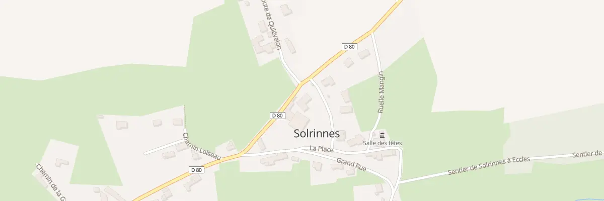 Plan du 15 Grand Rue à Solrinnes