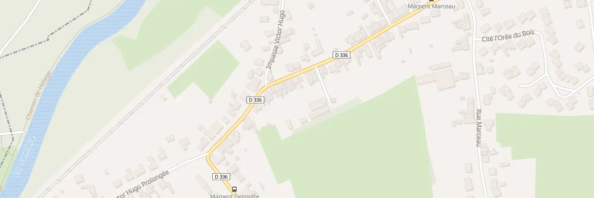 Plan du 107 Rue Victor Hugo à Marpent