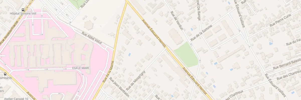 Plan du 4 Rue de Mesgrigny à Troyes