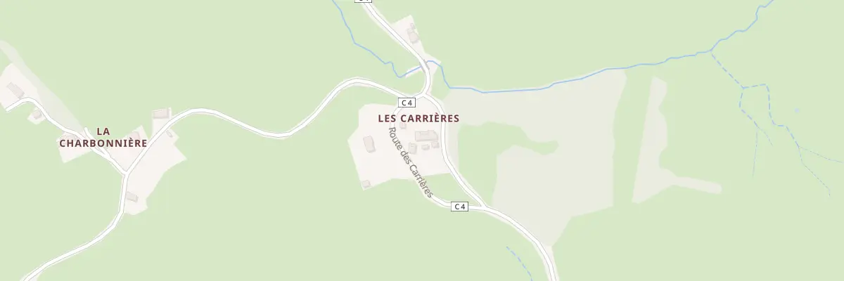 Plan du 708 Rte des Carrières à Clessy