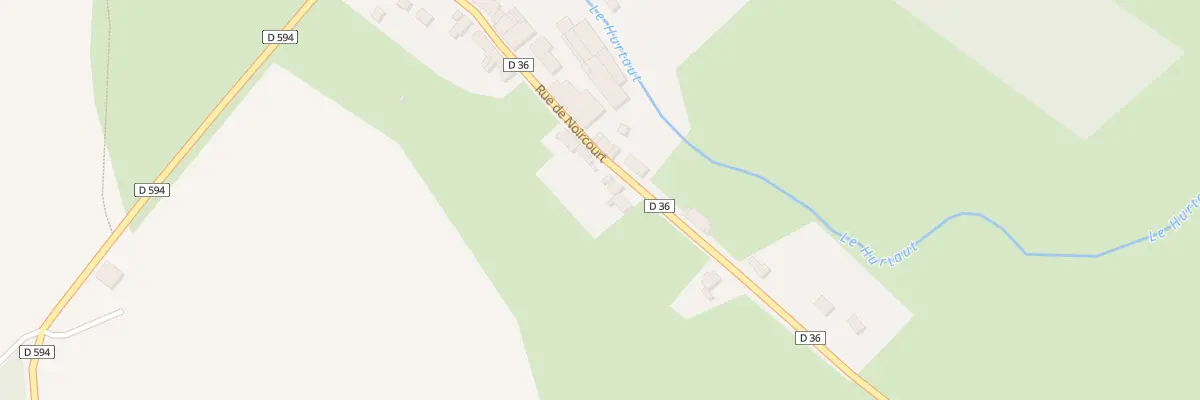 Plan du 20 Rue de Noircourt à Montloué