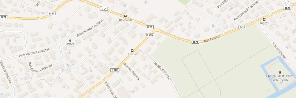 Plan du 50 Rue Jules Ferry à Rosières-près-Troyes