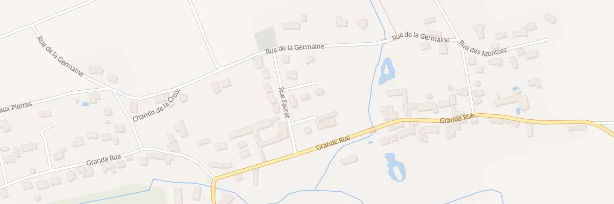 Plan du 6 Rue Favret à Fontaine-sur-Ay