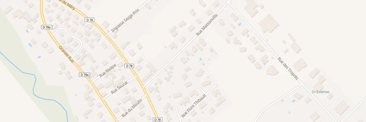 Plan du 8B Rue de Massonville à Sainte-Maure