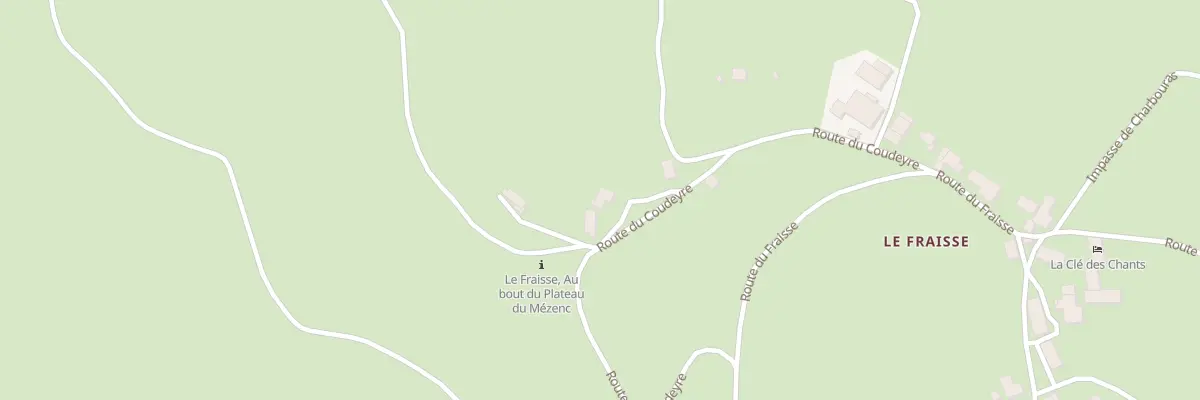 Plan du 5235 Le Fraisse à Laussonne