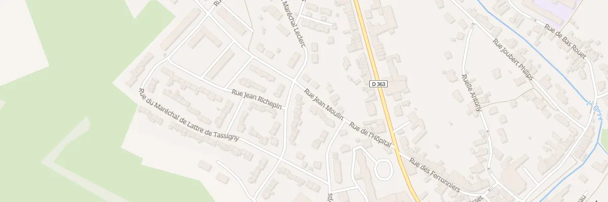 Plan du 1 Rue Calmette Guerin à Hirson