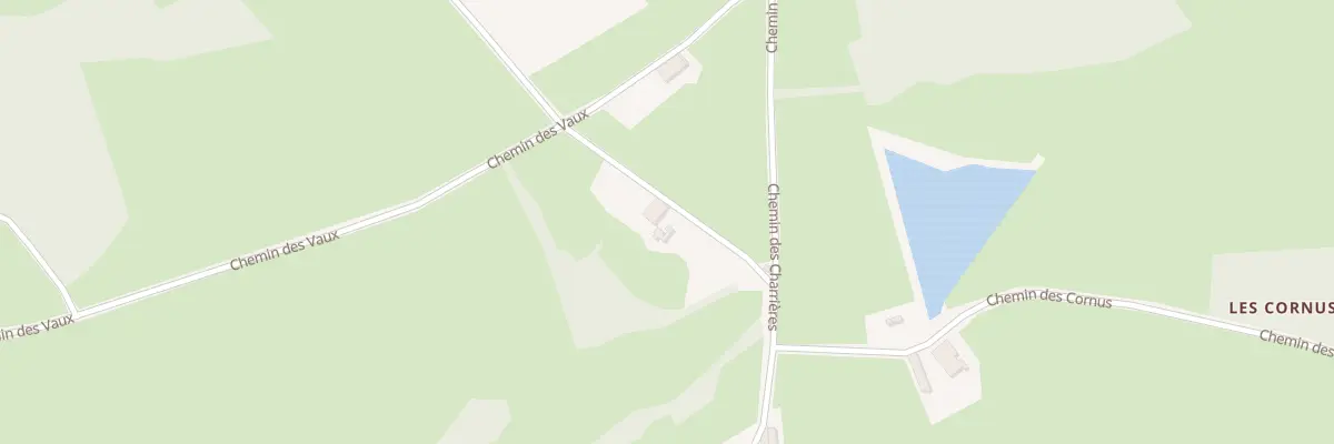 Plan du 329 Che des Charrieres à Saint-Martin-du-Lac