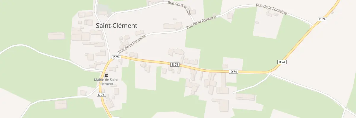 Plan du 11 Rue Principale à Saint-Clément