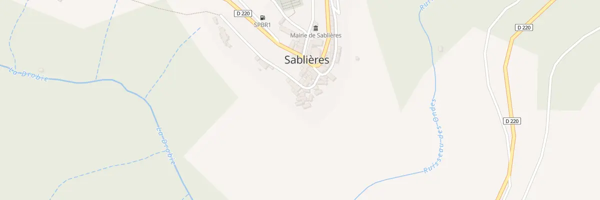 Plan du 5012 Le Village à Sablières