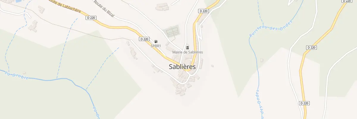 Plan du 5026 Le Village à Sablières