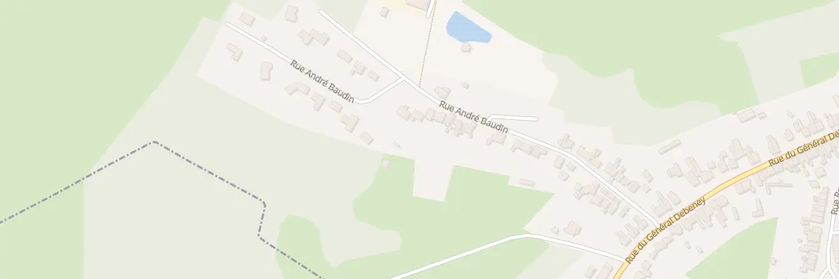 Plan du 45 Rue André Baudin à Hirson