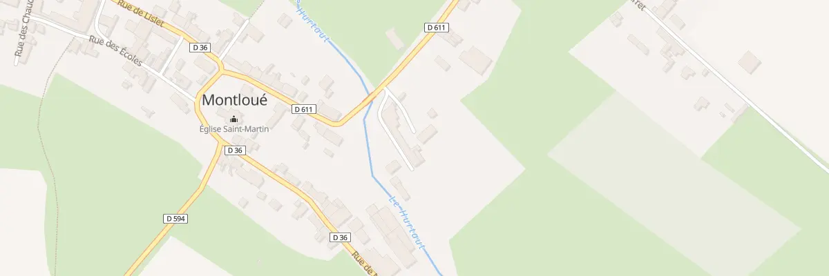 Plan du 2 Rue de Soize à Montloué