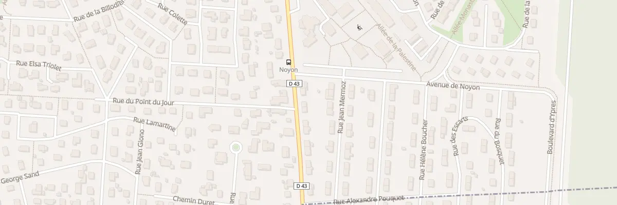 Plan du 88 Rte de Briennon à Mably