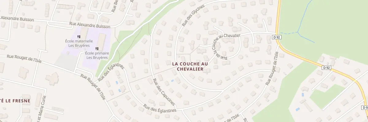 Plan du 27 Rue des Glycines à Gueugnon