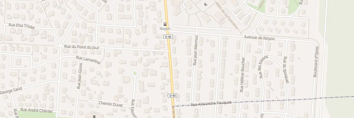 Plan du 84 Rte de Briennon à Mably