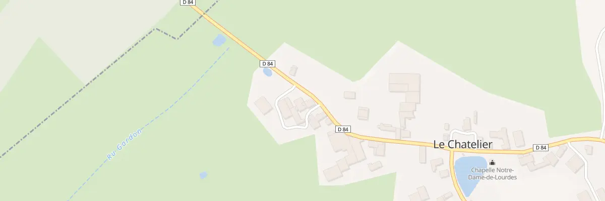 Plan du 7 Rue de la Chapelle à Troyes
