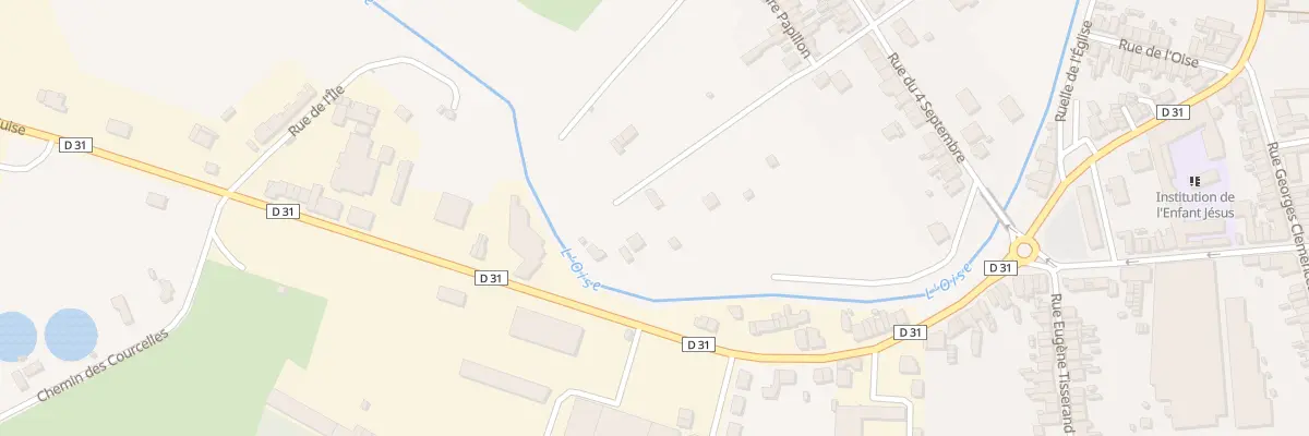 Plan du 5004 Rue Racine à Hirson