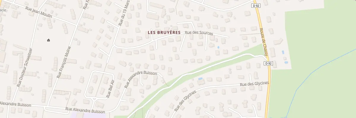 Plan du 24 Rue des Sources à Gueugnon