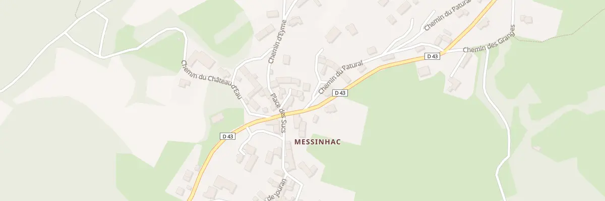 Plan du 5104 Messinhac à Bessamorel