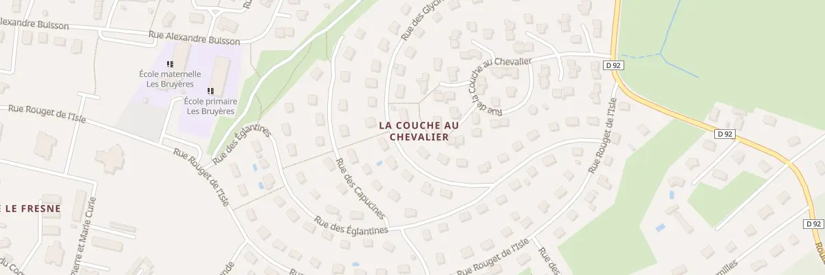 Plan du 29 Rue des Glycines à Gueugnon