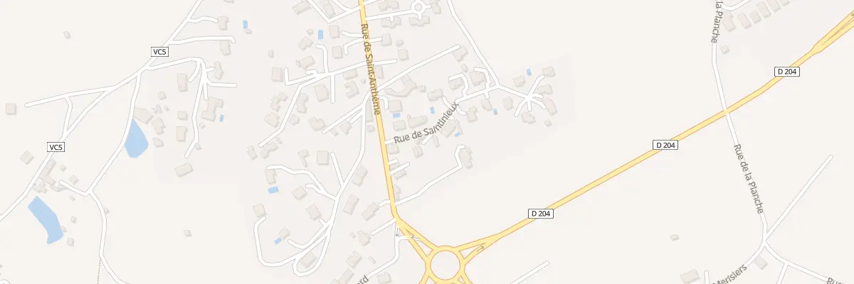 Plan du 6 Rue de Saintinieux à Montbrison