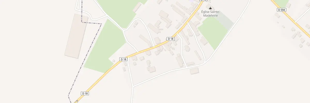 Plan du 40 Grande Rue au Thuel
