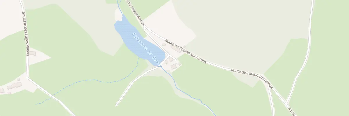Plan du 5152 Le Chevalot à Uxeau