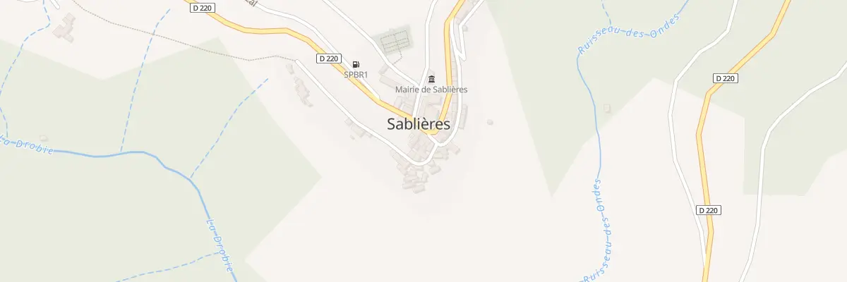 Plan du 5019 Le Village à Sablières