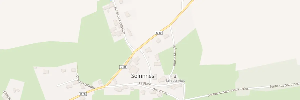 Plan du 13 Gr Grand Rue à Solrinnes