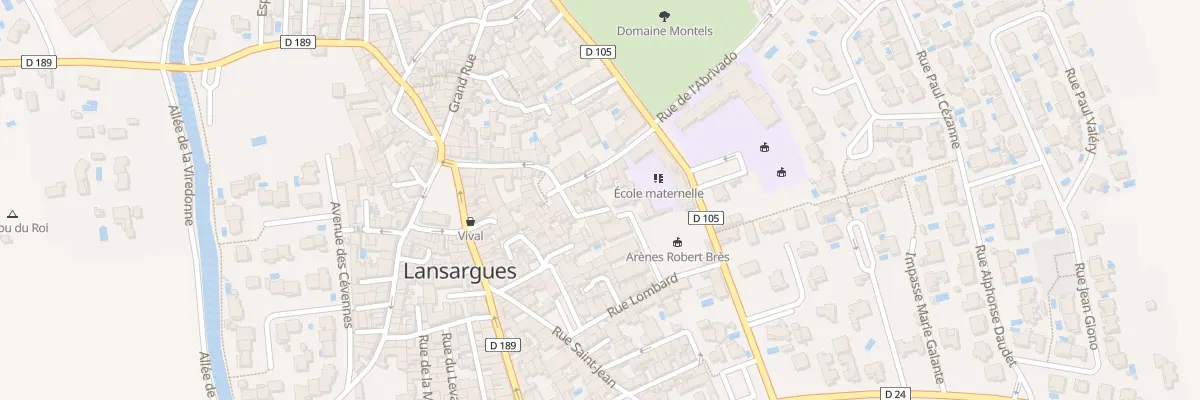 Plan du 8 Rue Dorée à Lansargues