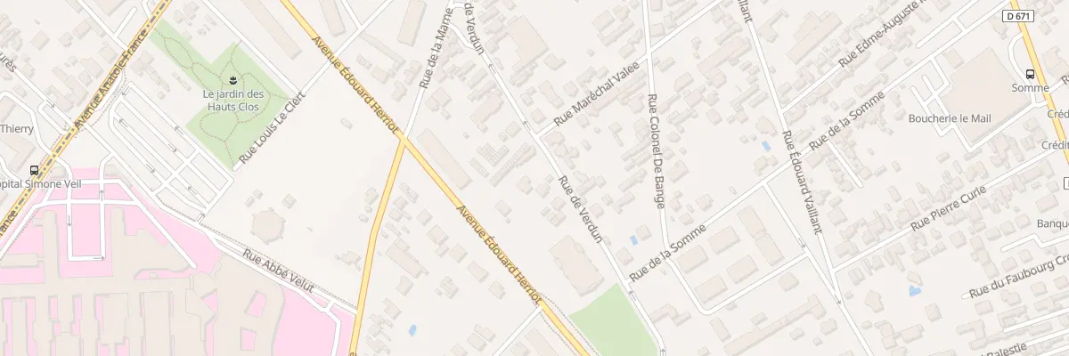 Plan du 50 Rue de Verdun à Troyes