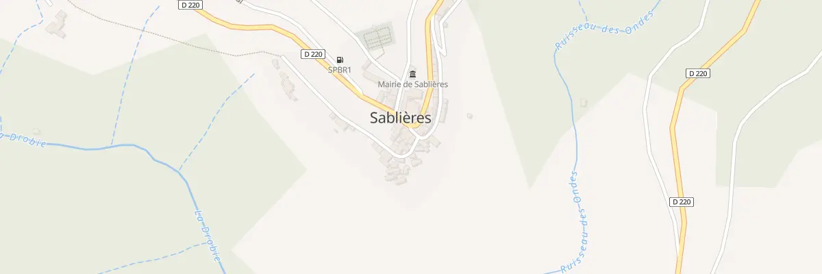 Plan du 5020 Le Village à Sablières