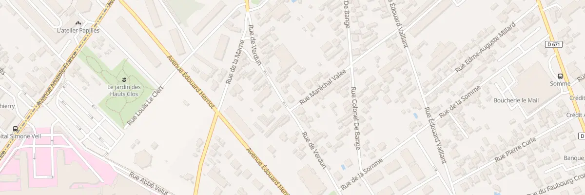 Plan du 37 Rue de Verdun à Troyes