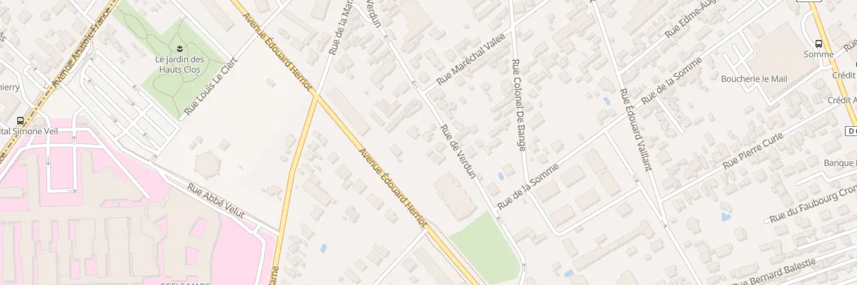 Plan du 52 Rue de Verdun à Troyes