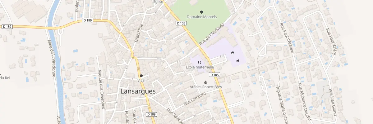 Plan du 23B Rue de l’Argenterie à Lansargues